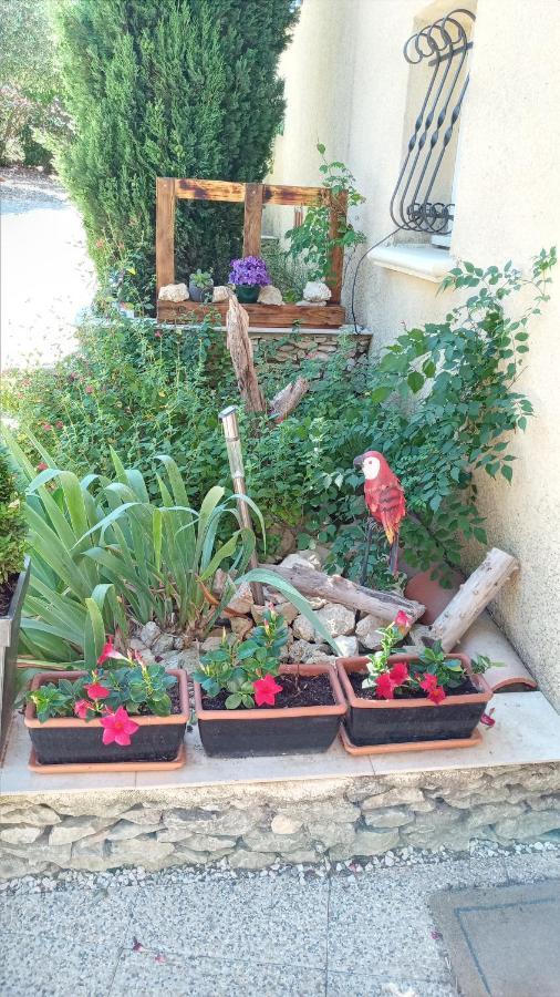 Bed and Breakfast Les Coronilles Beaucaire  Exterior foto