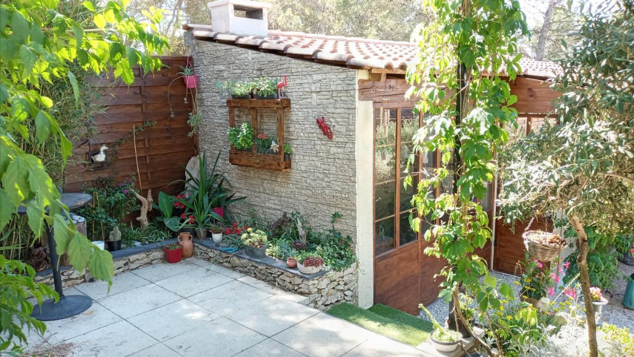 Bed and Breakfast Les Coronilles Beaucaire  Exterior foto